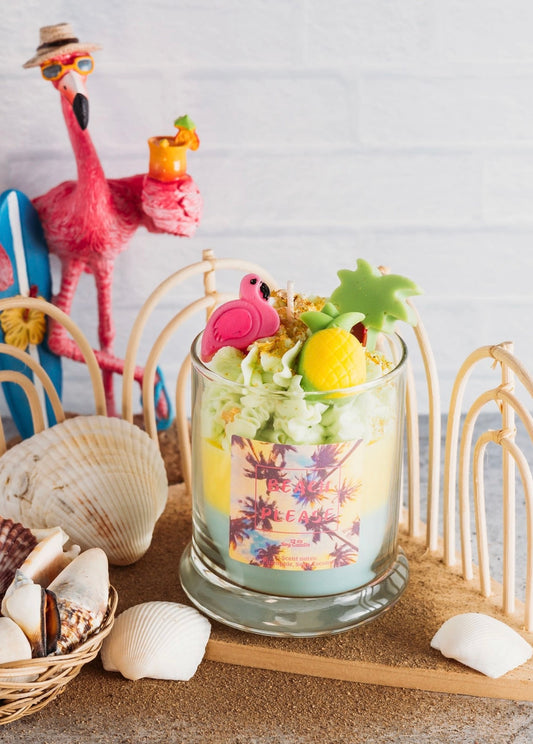 Beach Please Candle