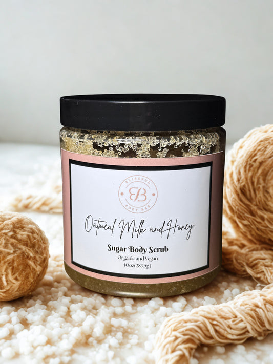 Oatmeal Milk and Honey Body Sugar Scrub