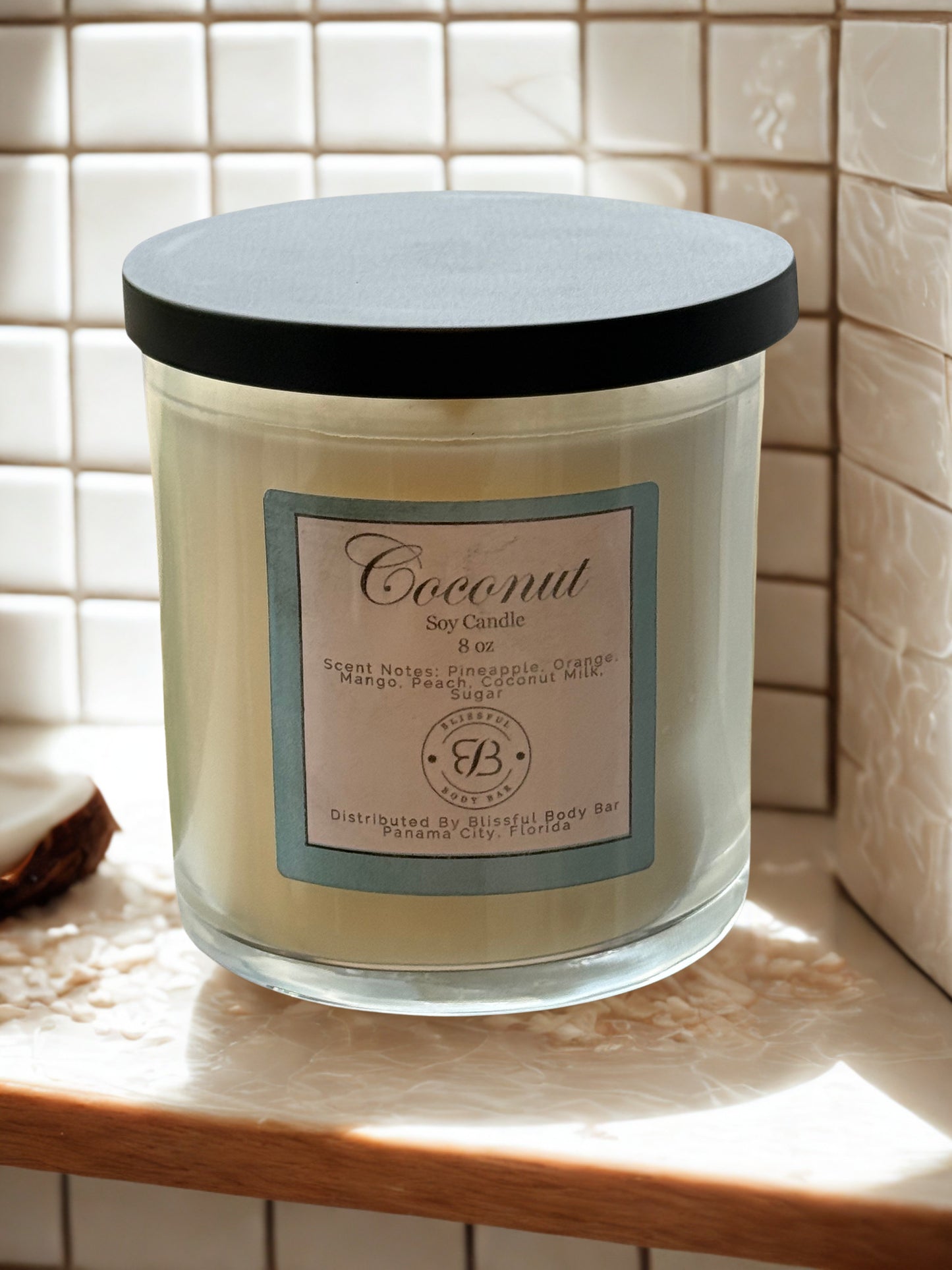 Coconut Breeze Soy Wax Candle