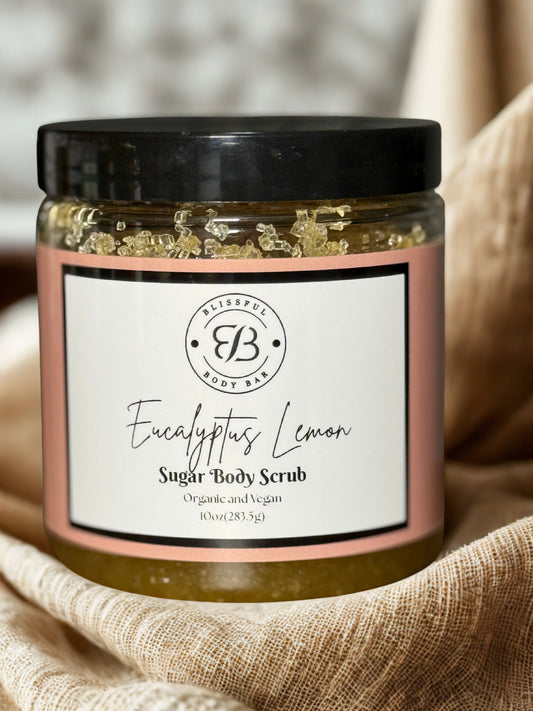 Eucalyptus Lemon Body Sugar Scrub